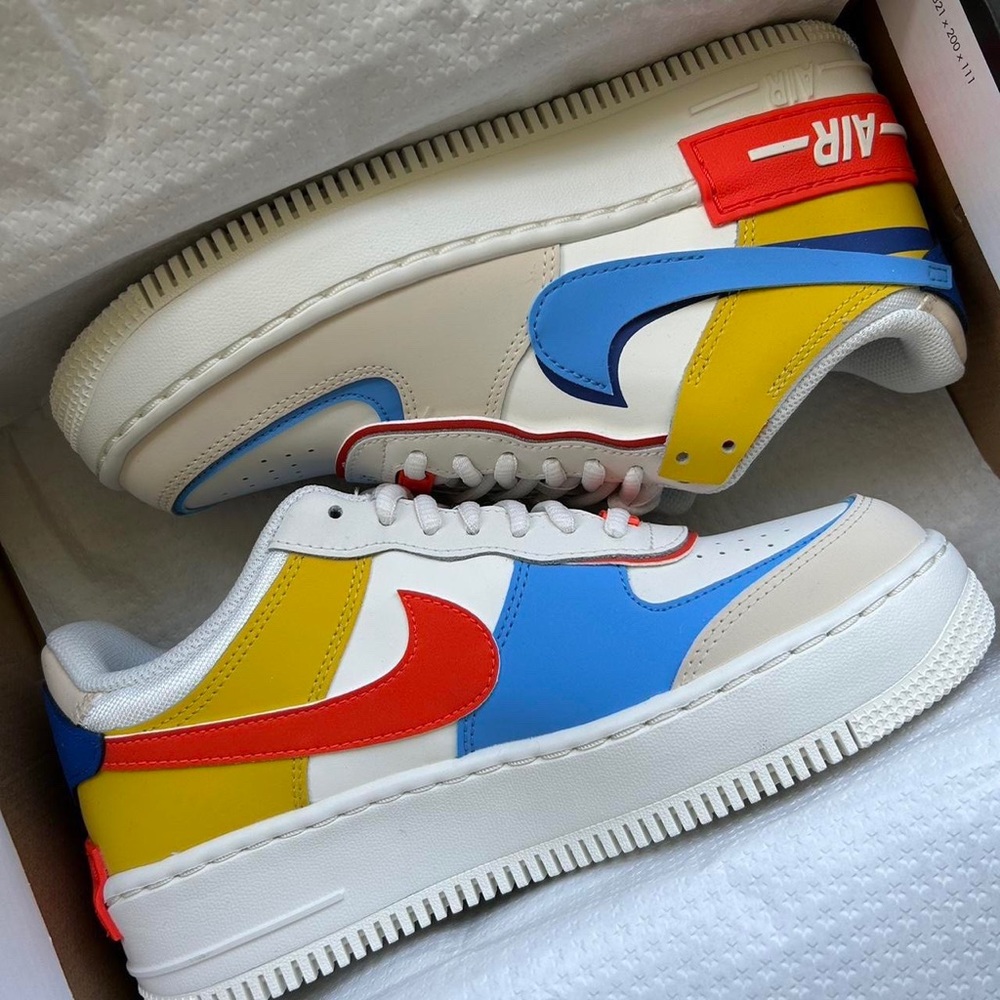 BRAND NEW IN BOX Nike limited edition shadow Air Force 1s